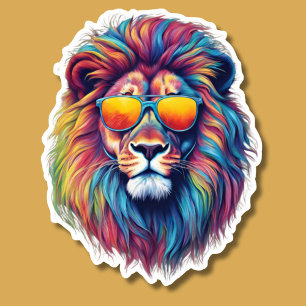 Pegatina Guay Cat Lion impermeable