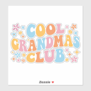 Pegatina Guay Grandmas Club III