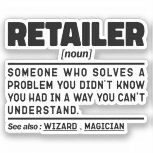 Pegatina Guay, propietario de un negocio de definición nuev