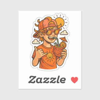 Pegatina Guay Urban Summer Vibes T-Shirt - Estilo de arte c