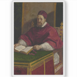Pegatina Guercino - Papa Gregorio XV