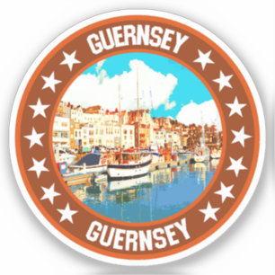 Pegatina Guernsey
