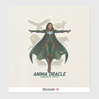 Pegatina “Guerrero de Oracle Anima | Protectora Mística Fan