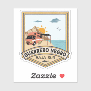 Pegatina Guerrero Negro Baja California Sur México