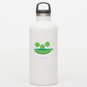 Pegatina Guisantes alegres en ilustracion de personalizado 