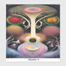 Guitarra Acústica Púrpura Ligera