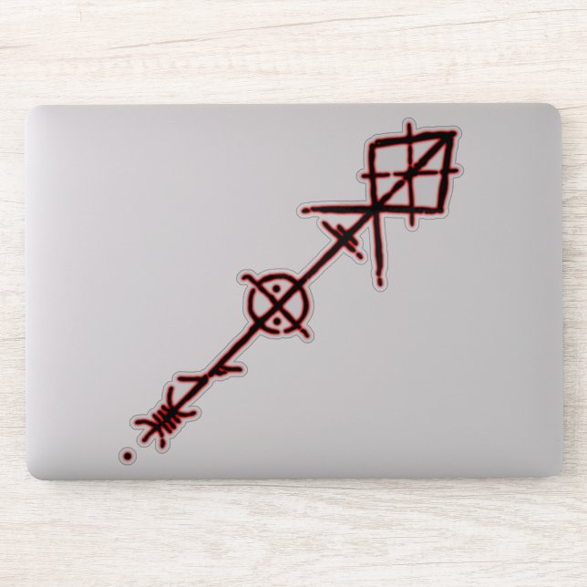 Pegatina Gungnir Odin Spear (Ordenador)