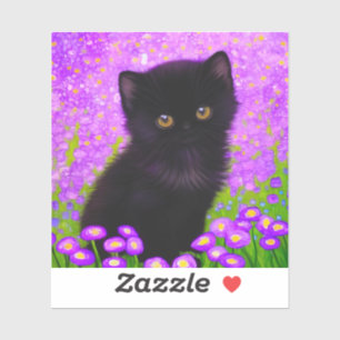 Pegatina Gustav Klimt Cat