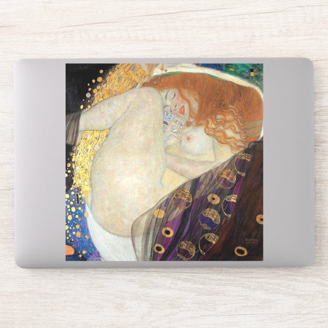 Pegatina Gustav Klimt - Danae (Ordenador)