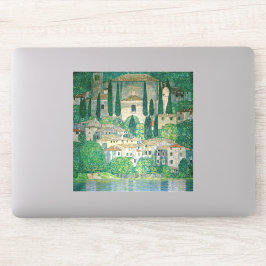 Pegatina Gustav Klimt - Iglesia de Cassone