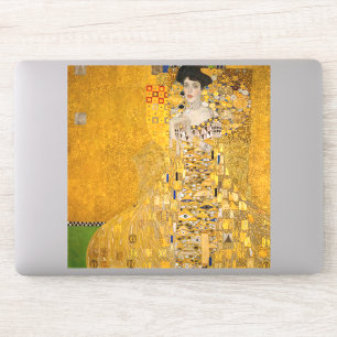 Pegatina Gustav Klimt - Retrato de Adele Bloch-Bauer I