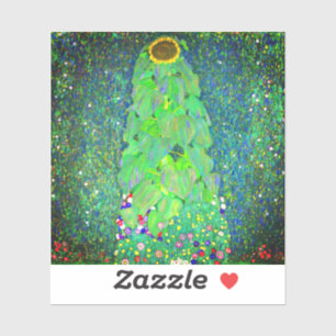 Pegatina Gustav Klimt Sunflower