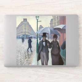 Pegatina Gustave Caillebotte - Paris Street; Rainy Day