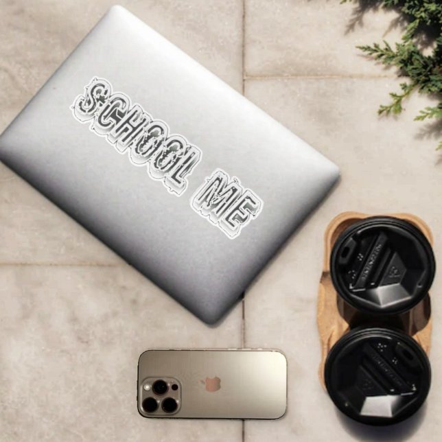 Pegatina H. Translucent-Wht Metalizado (Choose stickers with exciting designs, for your home, office, and school projects!)