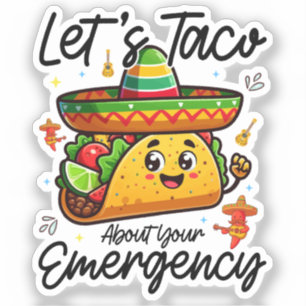 Pegatina Hablemos de tu Guay Cinco De Mayo de emergencia