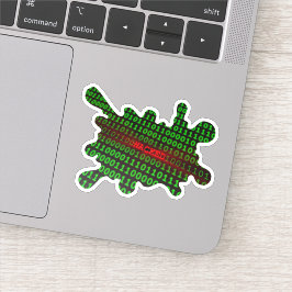 Pegatina Hackeado