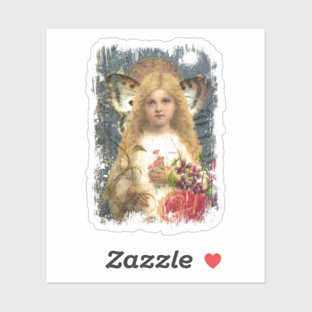 Pegatina Hada (Hoja)