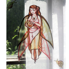 Pegatina Hada de Caracol