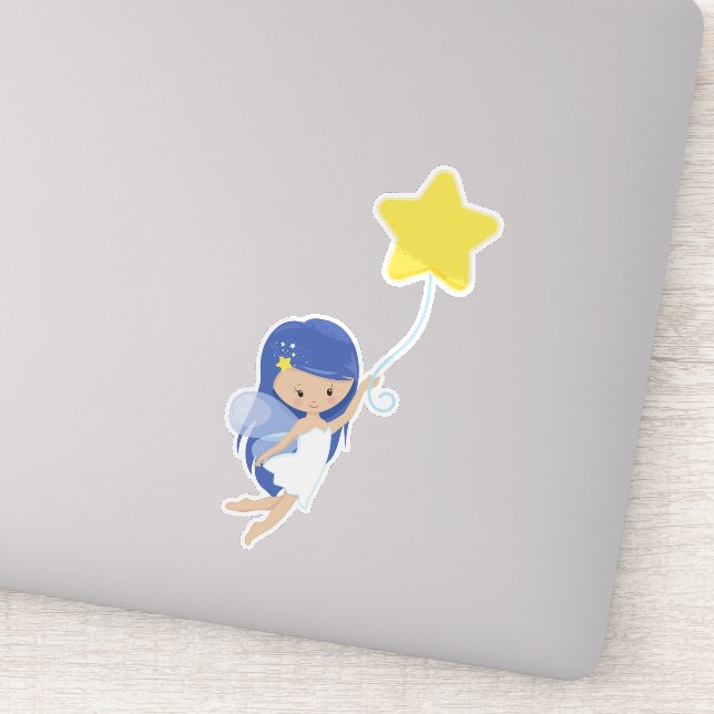 Pegatina Hada De Stardust, Hada Cuidada, Hada Con Globo (Detalle)