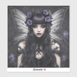 Pegatina Hada gótica