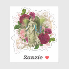 Pegatina Hadas de mariposa mística