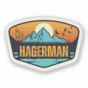 Pegatina Hagerman, Idaho