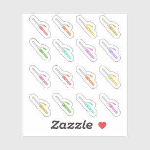 Pegatina Hair Curler Curling Irons Hair Salon Bujo Planner