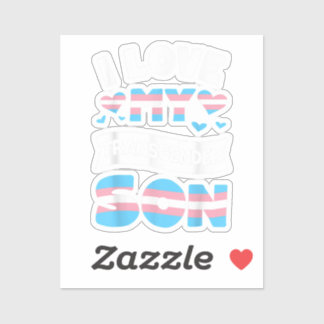 Pegatina Hairy Gay Men 'LOVE' regalo masculino para el oso