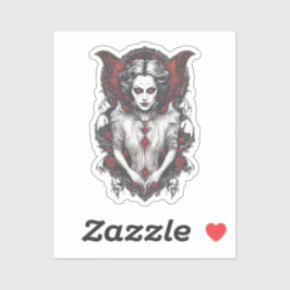 Pegatina Halloween 13 vampiros, horror, vampiro aterrador, 