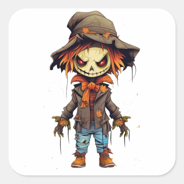 Pegatina Halloween, 2023 (Anverso)