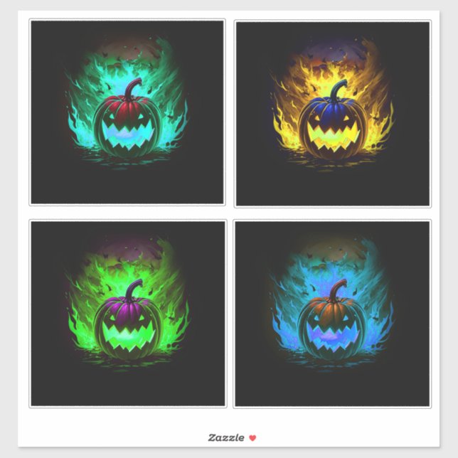 Pegatina Halloween_4 (Hoja)