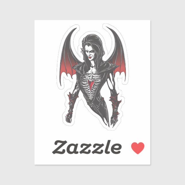 Pegatina Halloween 6 vampiro, espantoso vampiro aterrador, (Hoja)