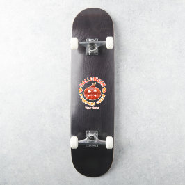 Pegatina Halloween Calabaza Cara de vestimenta retro Acción