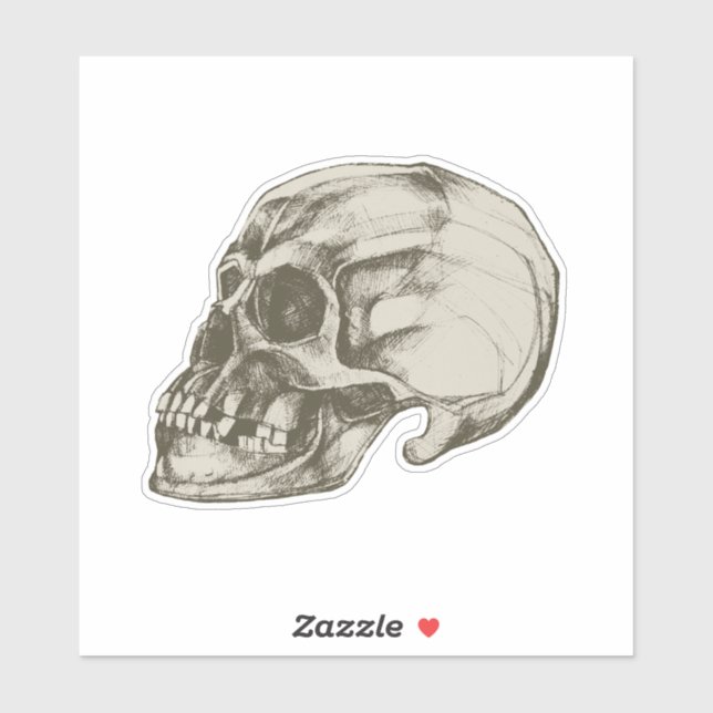 Pegatina Halloween Cranium Vinyl (Hoja)