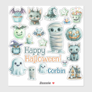Pegatina Halloween Customize Cut Vinyl Sticker