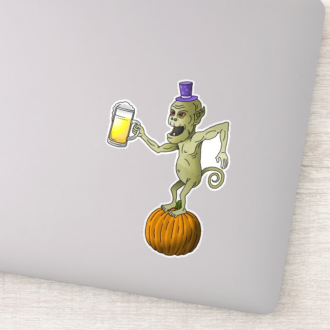 Pegatina Halloween de Cheers Ghouls (Detalle)