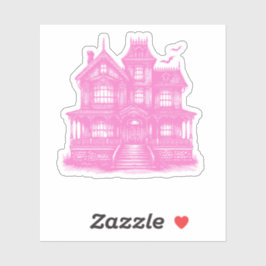 Pegatina Halloween de Mansión Rosa Halloween Spooktacular H