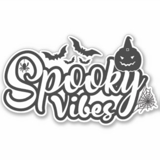 Pegatina Halloween de Spooky Vibes