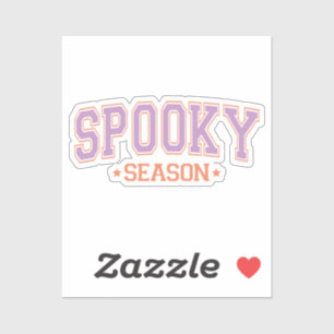 Pegatina Halloween de temporada de fantasía