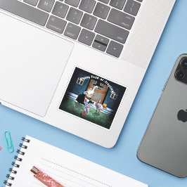 Pegatina Halloween de Trick-or-Treat Ducks