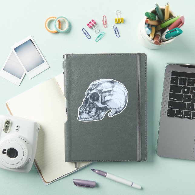 Pegatina Halloween Skull Vinyl (Funda para iPad)