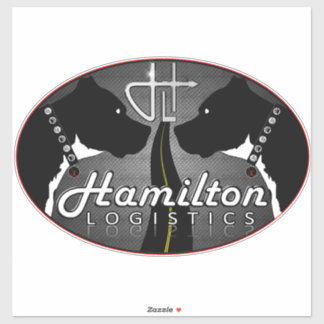 Pegatina Hamilton Logistics