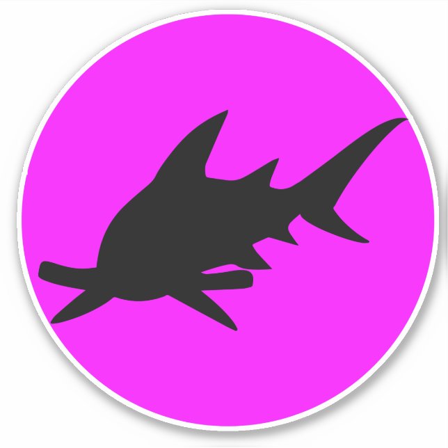 Pegatina Hammerhead Shark (Anverso)