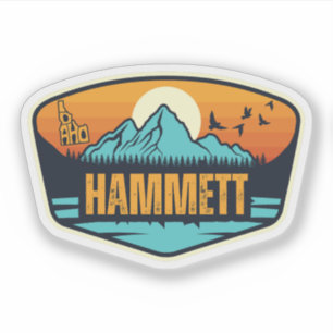 Pegatina Hammett, Idaho