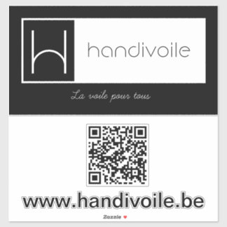 Pegatina Handivoile promotional sticker