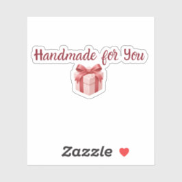 Pegatina Handmade for You Sticker | Cute Gift Packaging Lab