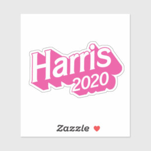 Pegatina Harris 2020 Orgullo Rosa