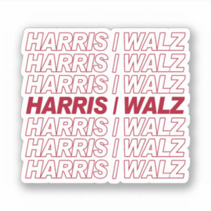 Pegatina Harris/Walz