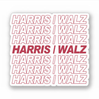 Pegatina Harris/Walz