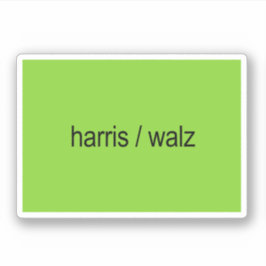 Pegatina Harris/Walz Brat Summer